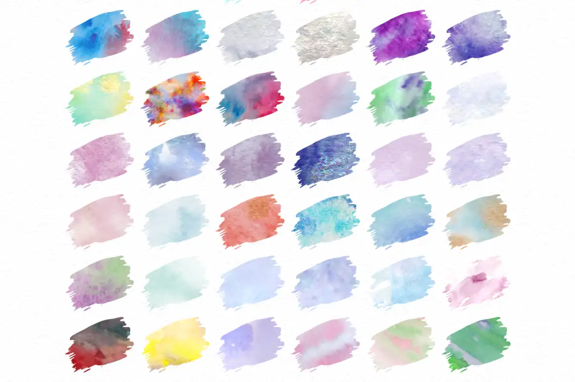Watercolor World - Photoshop Styles & Brushes 10 074029