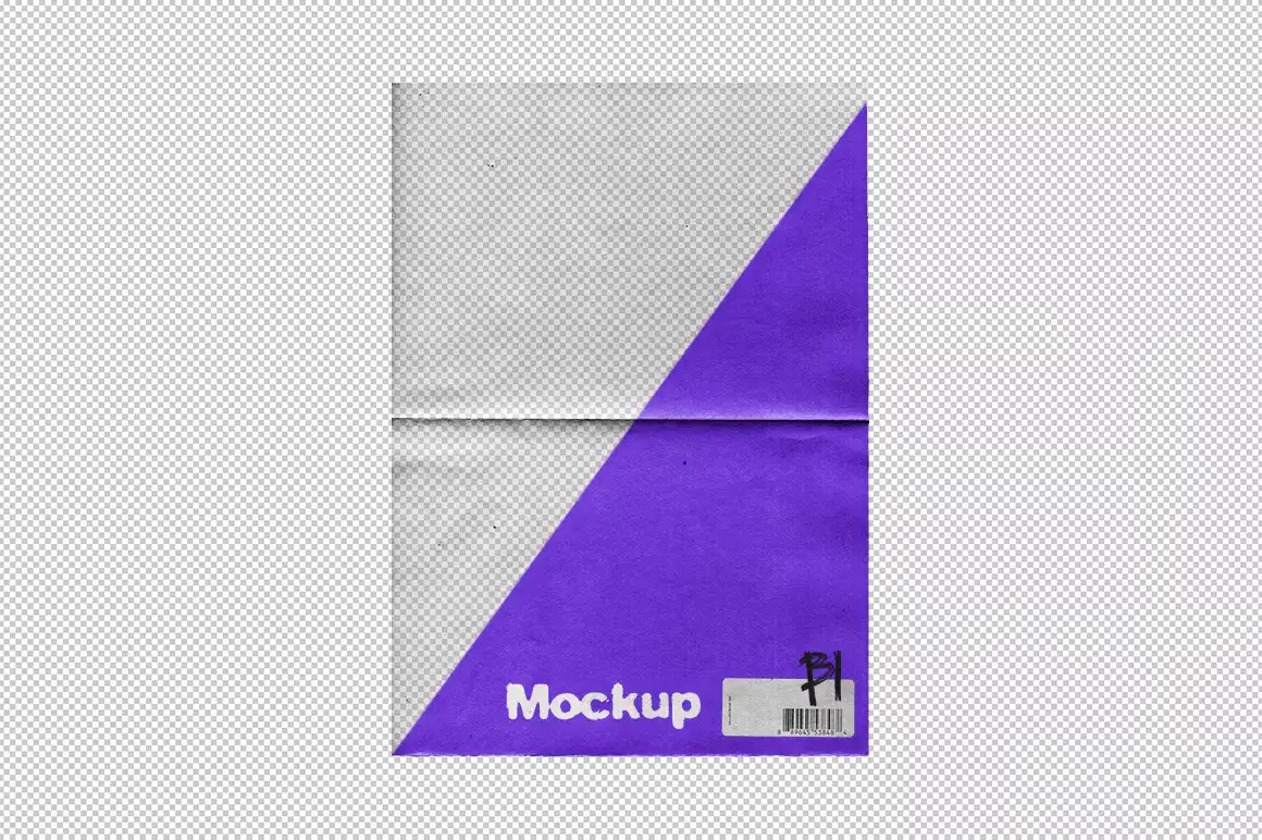 Wrinkle Paper Mockup Vintage 3 073119
