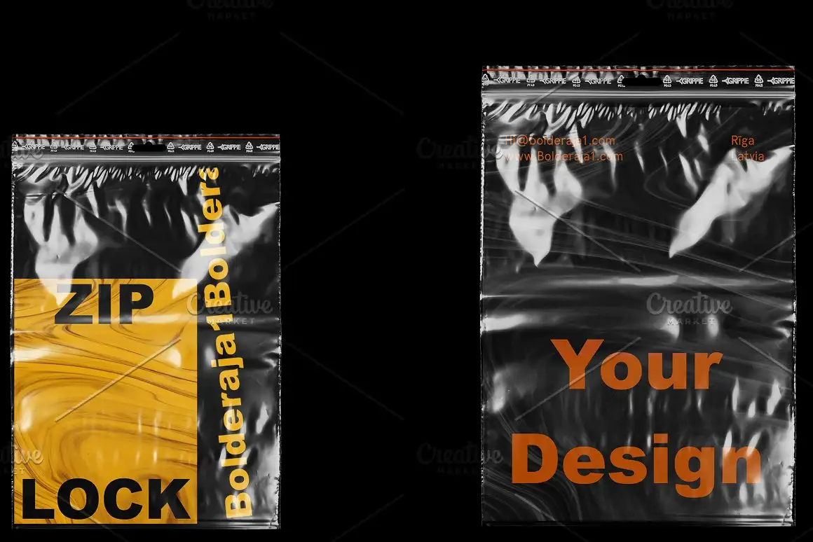 ZipLock Bag Mockup 4 073017
