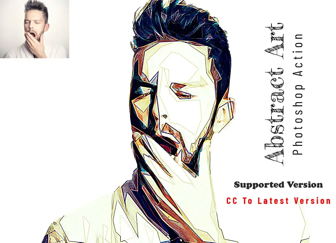 Abstract Art Photoshop Action