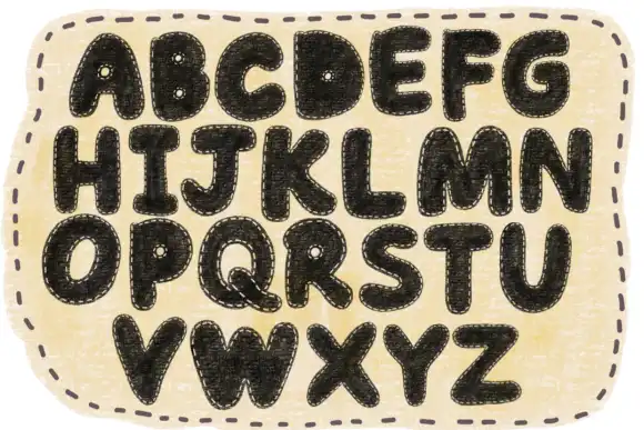 Alphabet Brush Stamps Procreate 4 074029