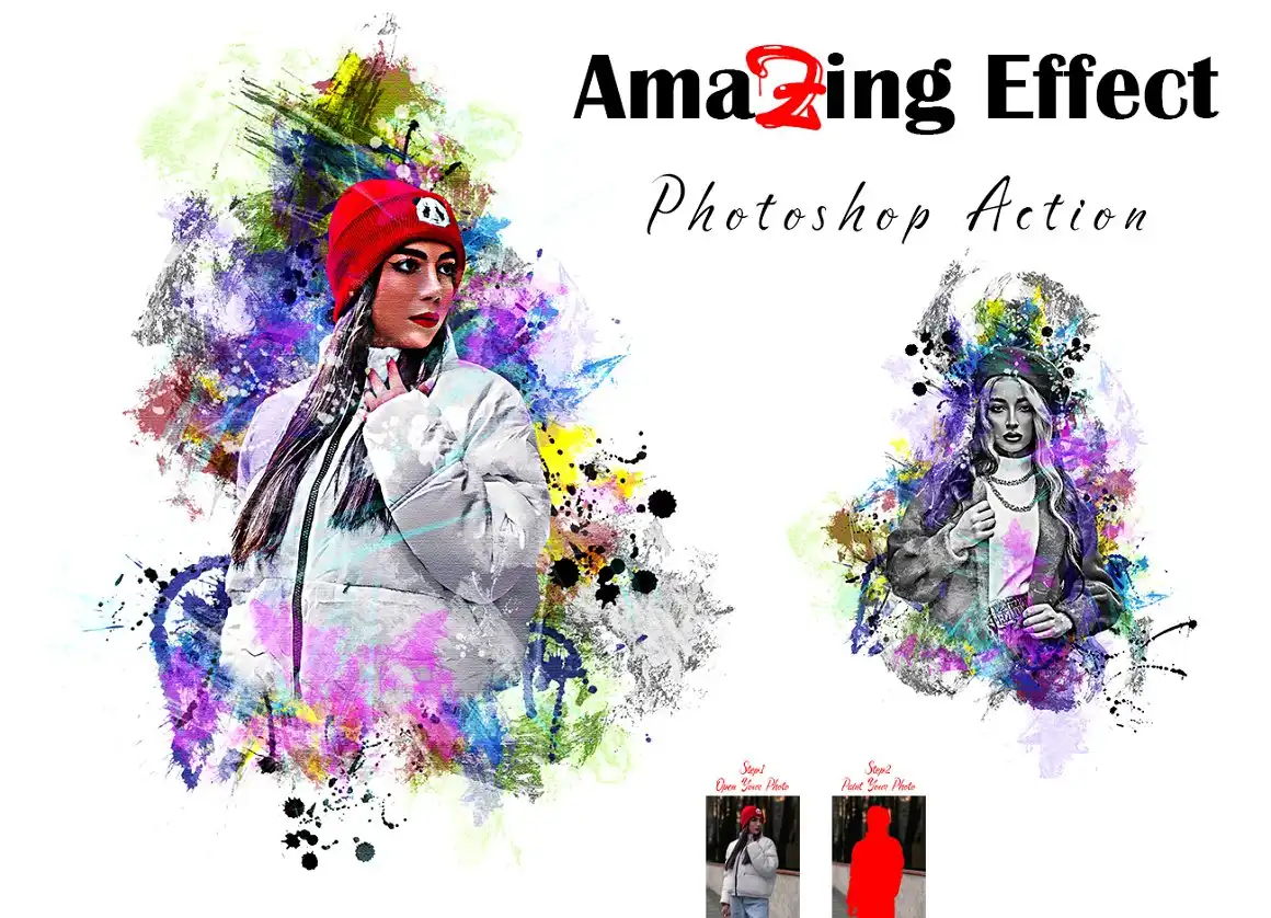 Amazing Effect Photoshop Action