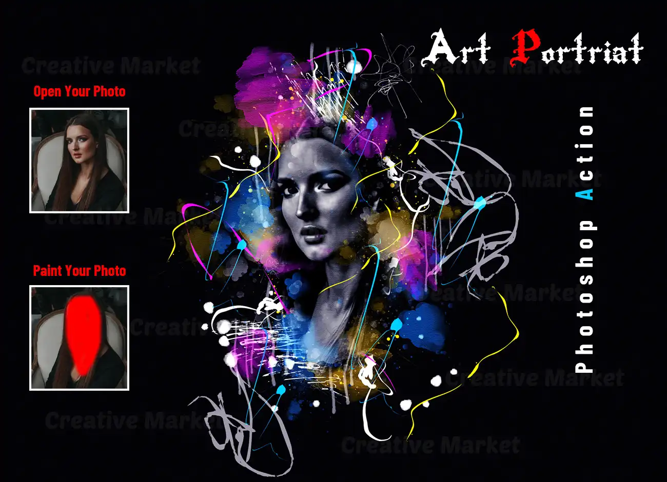 Art Portrait Photoshop Action 7 075248