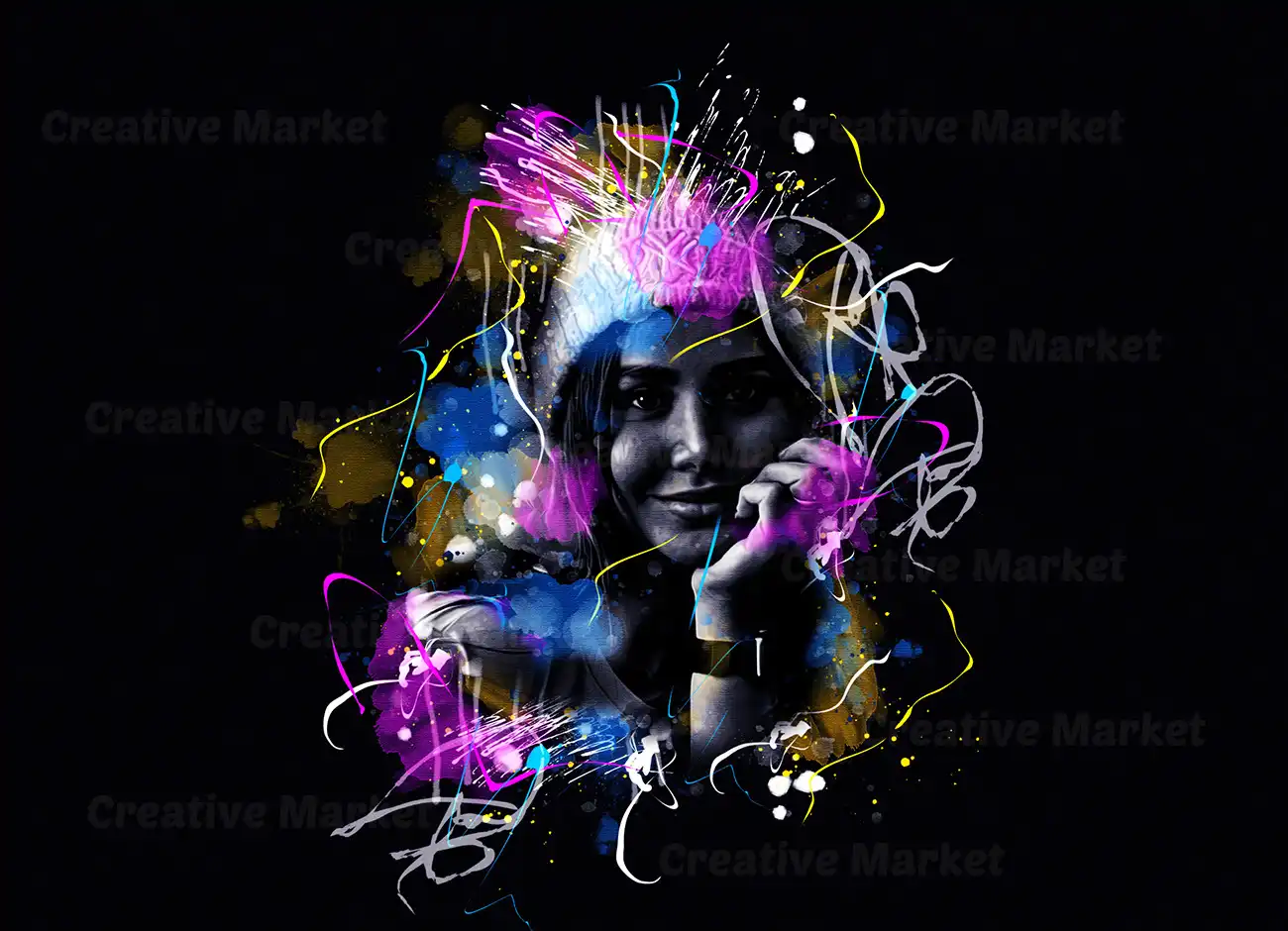 Art Portrait Photoshop Action 3 075158