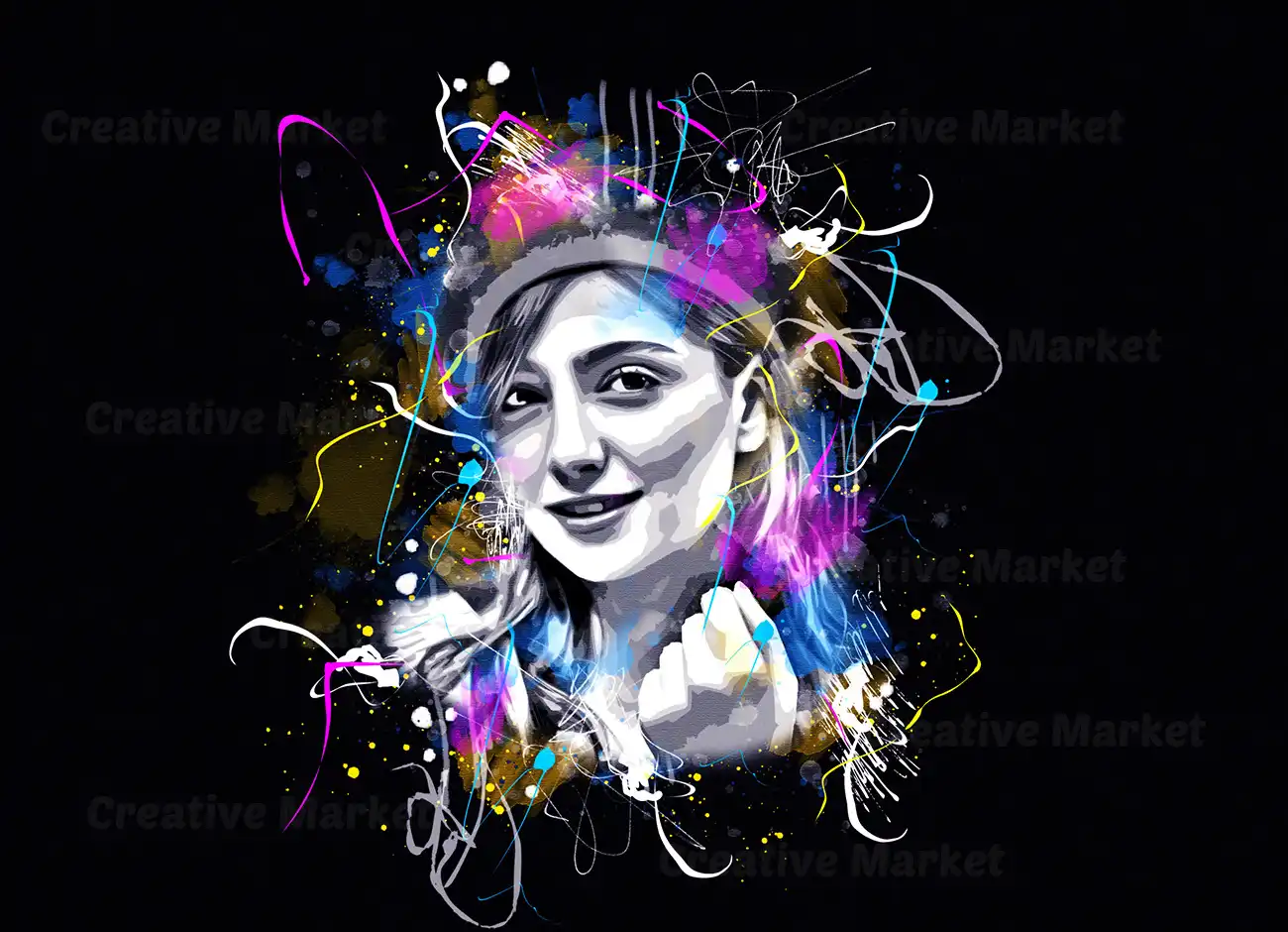 Art Portrait Photoshop Action 4 075289
