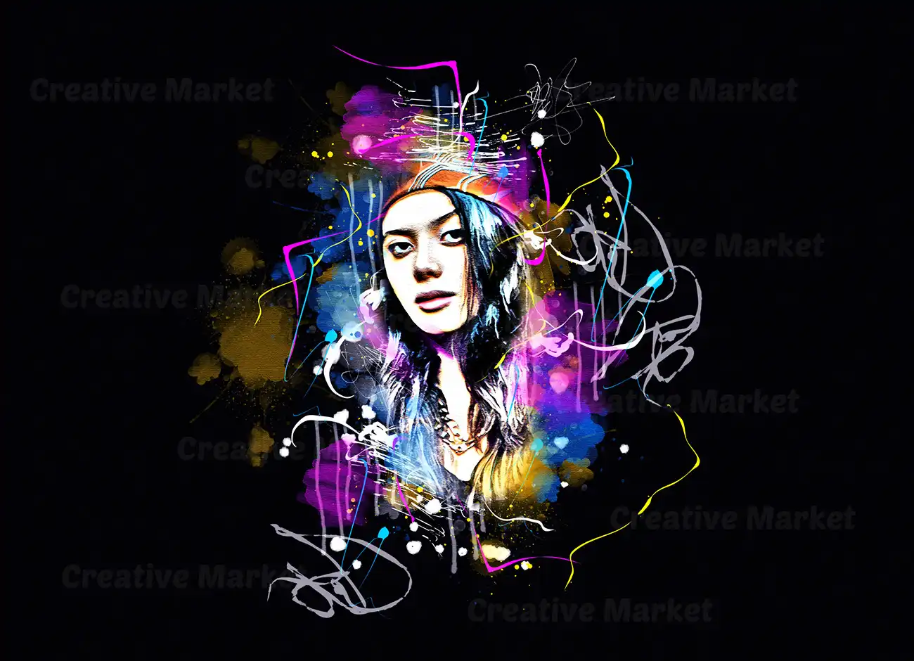 Art Portrait Photoshop Action 6 075242
