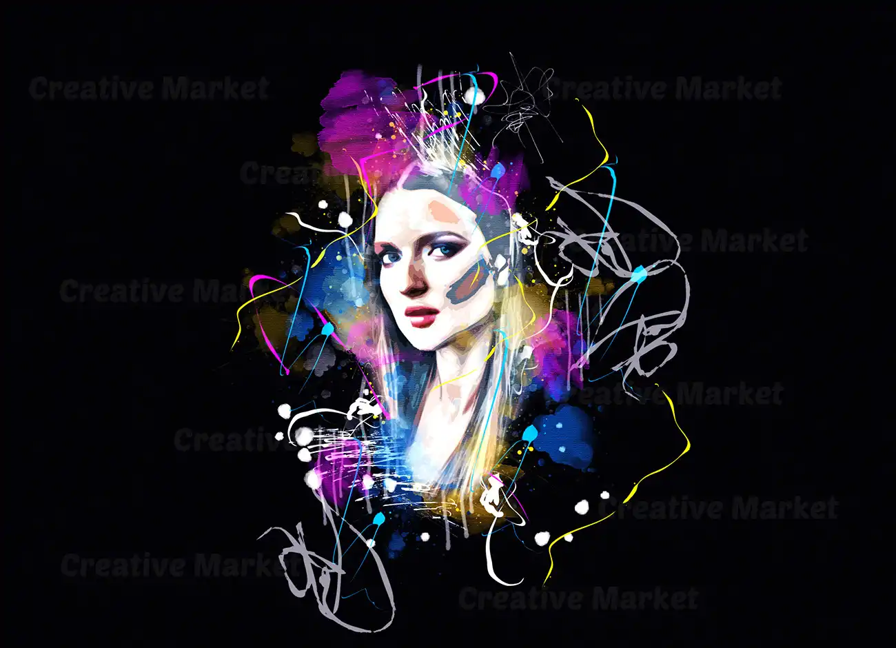 Art Portrait Photoshop Action 14 075021