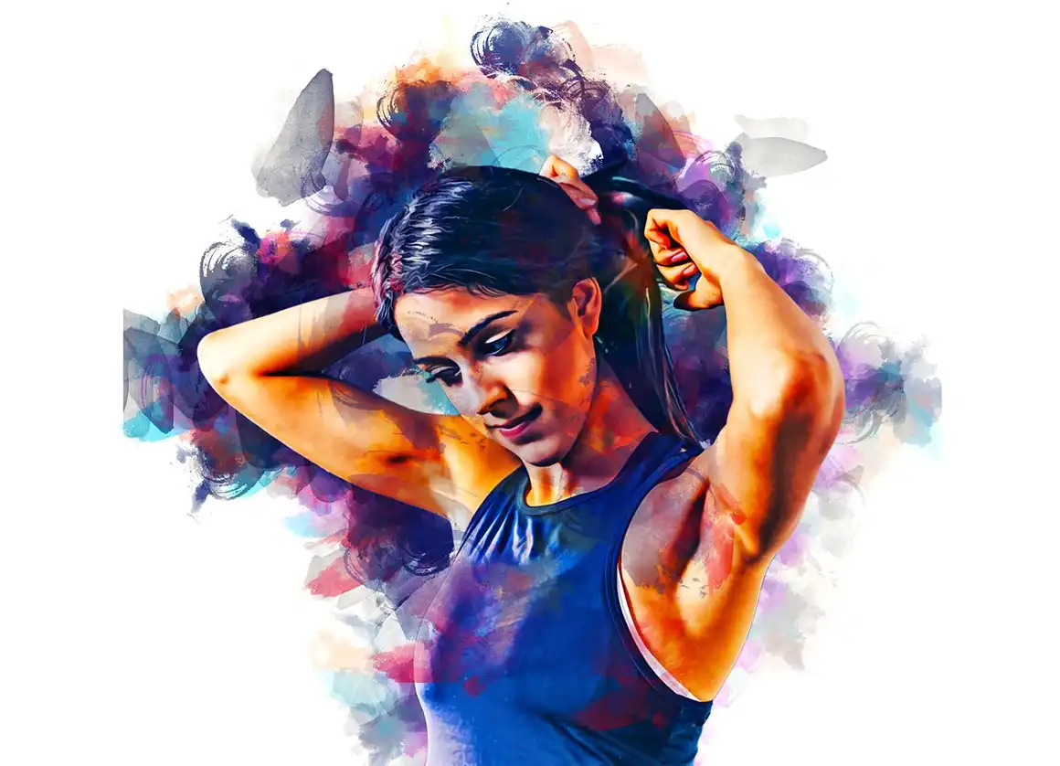 Artist Watercolor Photoshop Action 9 074880