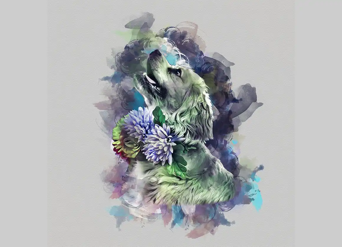 Artist Watercolor Photoshop Action 12 074924