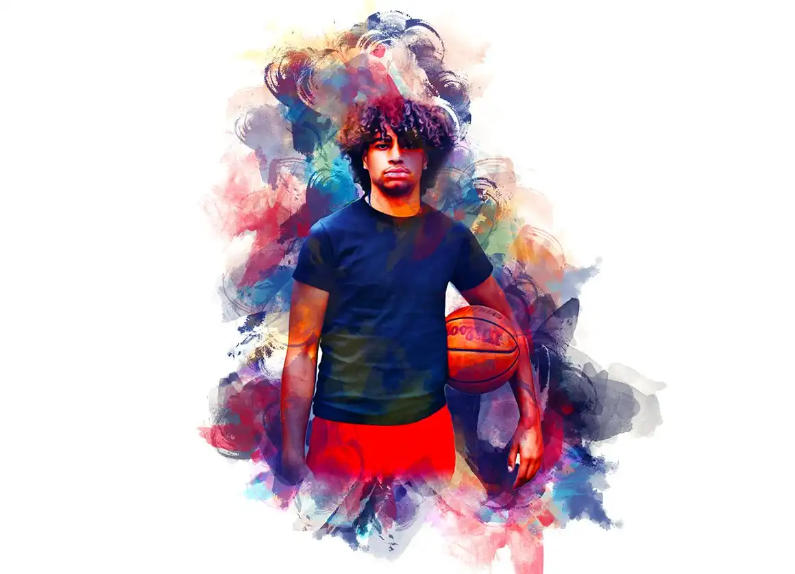 Artist Watercolor Photoshop Action 17 074824