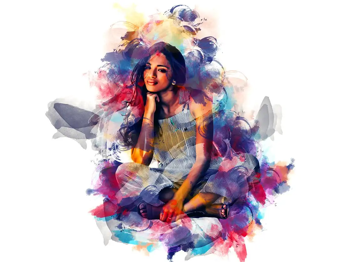 Artist Watercolor Photoshop Action 3 075006