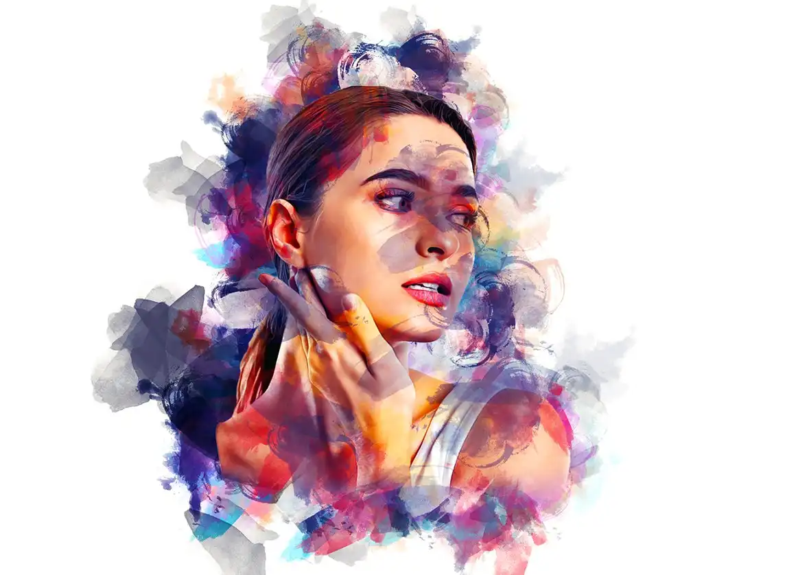 Artist Watercolor Photoshop Action 14 074861
