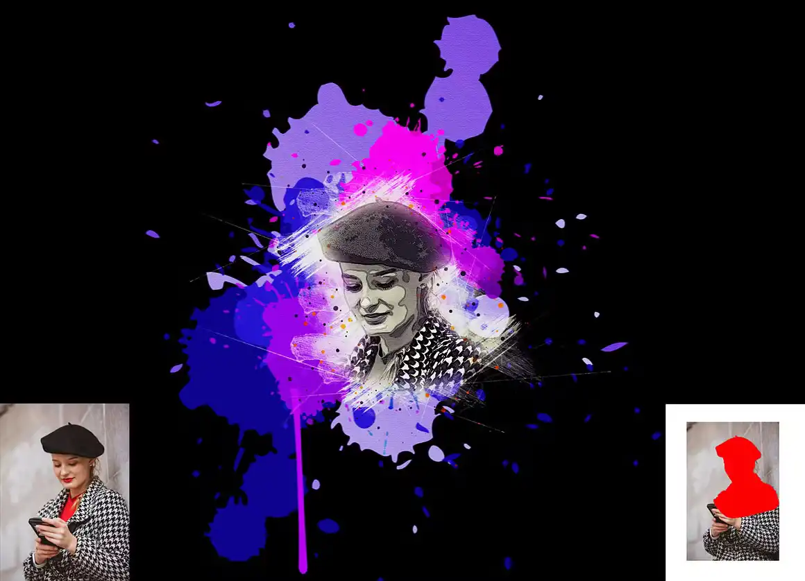 Artistic Painting Photoshop Action 10 074877