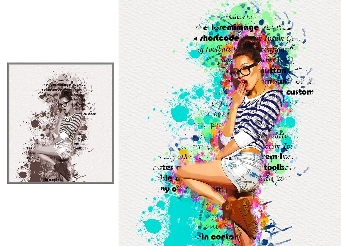 Artistic Watercolor Photoshop Action 12 075622