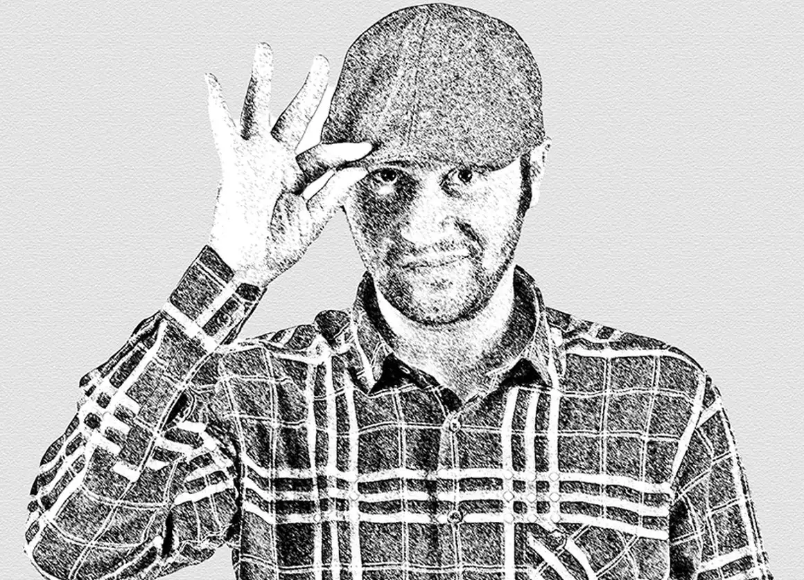 Charcoal Sketch Photoshop Action-1 3 076207