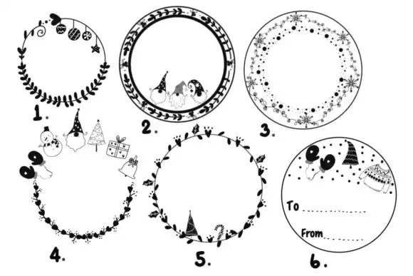 Frame Brush Stamps 9 074029