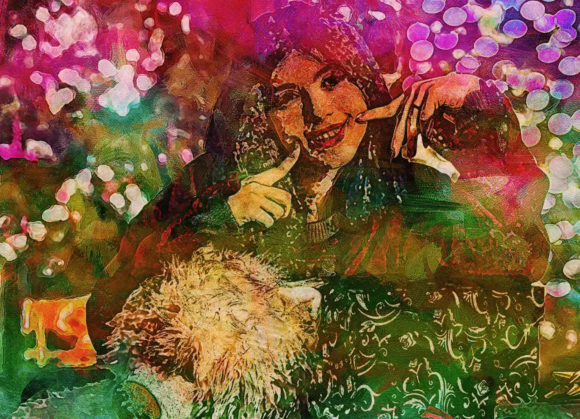 Christmas Painting Photoshop Action 4 076296