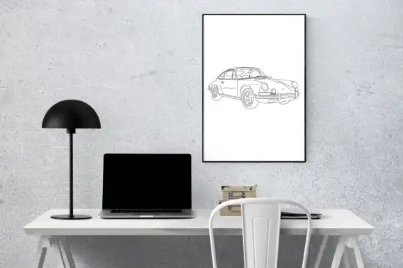 Classic Car Procreate Stamps and Palette 3 074029