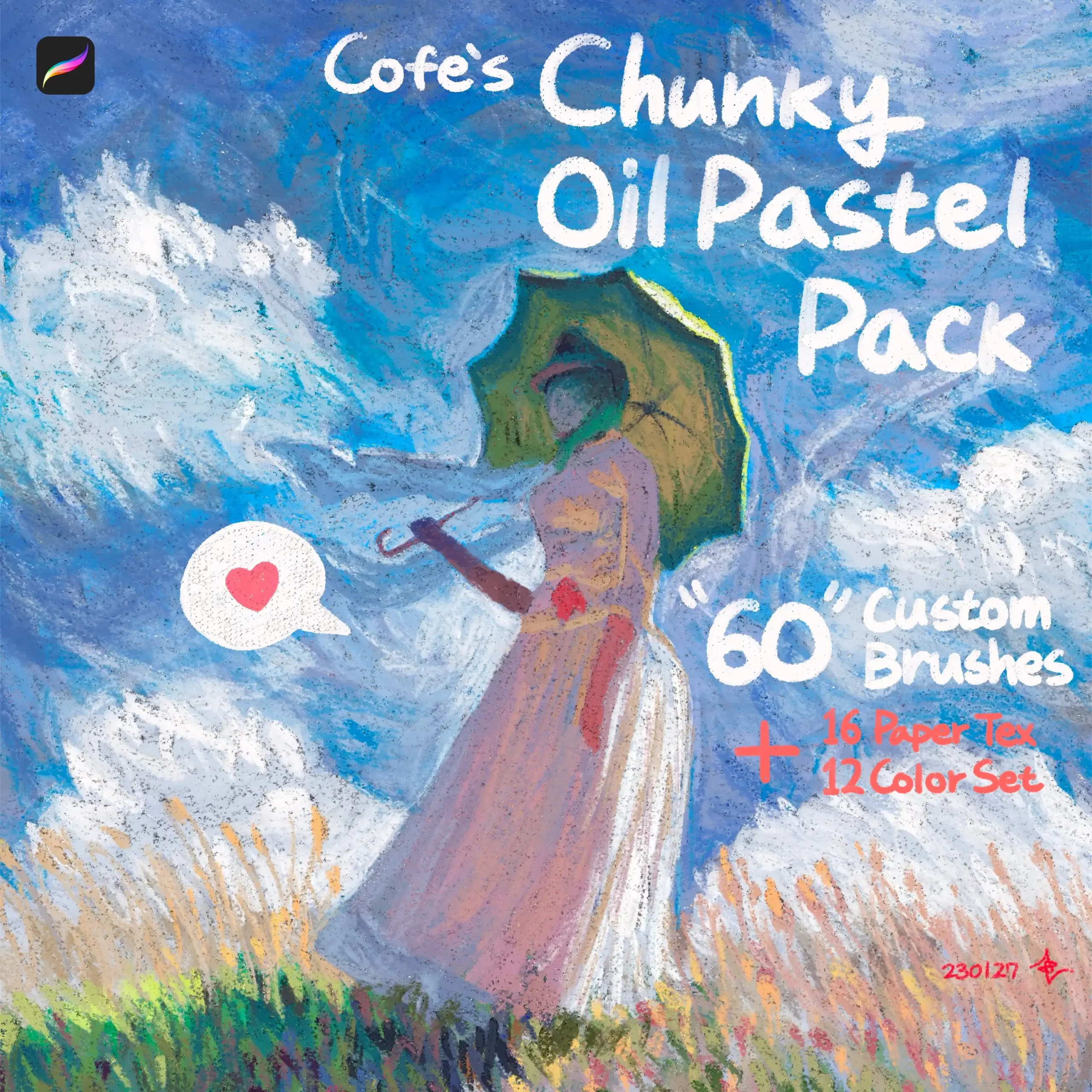 COFE's Chunky Oil Pastel Pack - Procreate