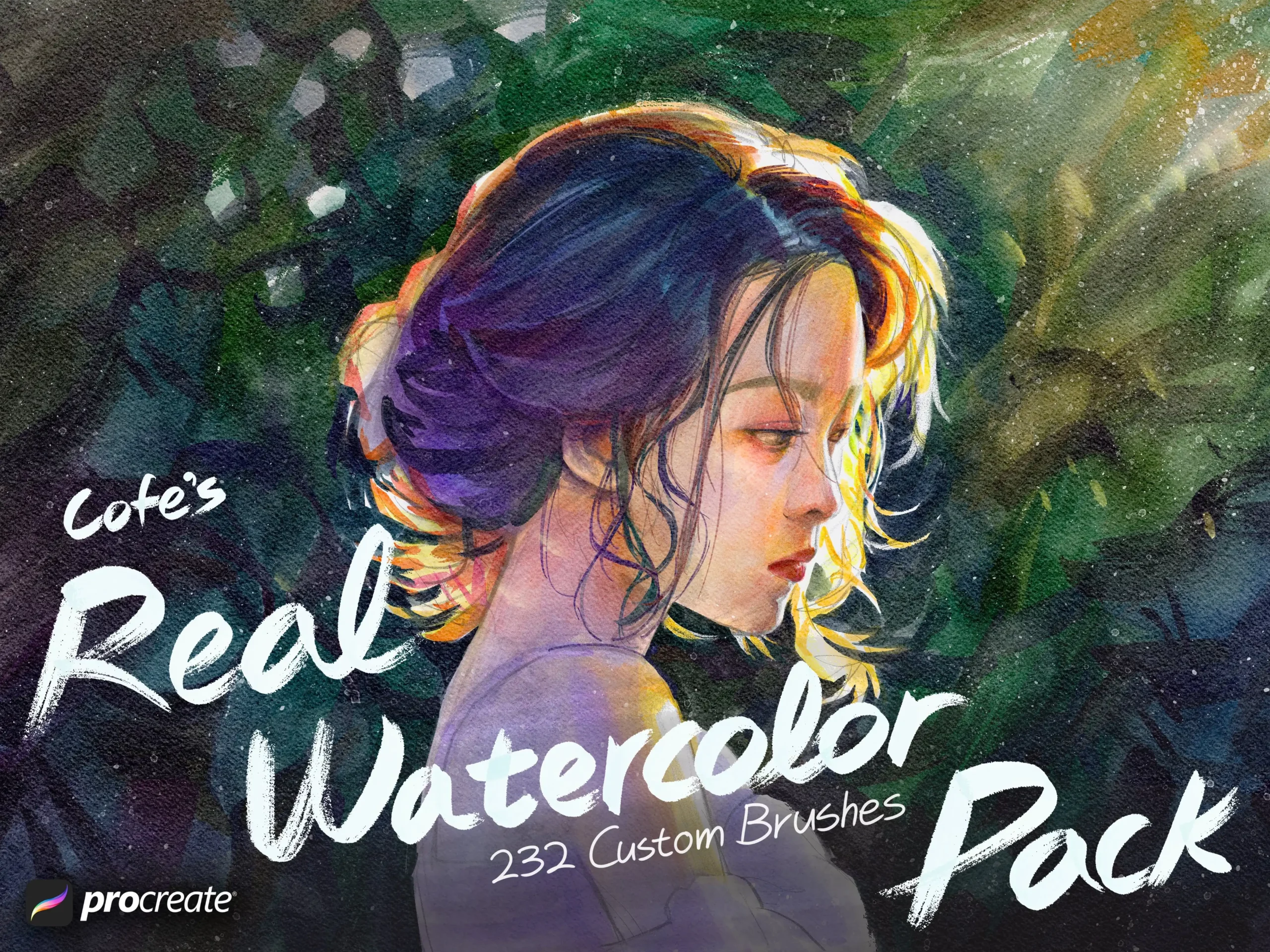 COFE's Real Watercolor Pack - Procreate
