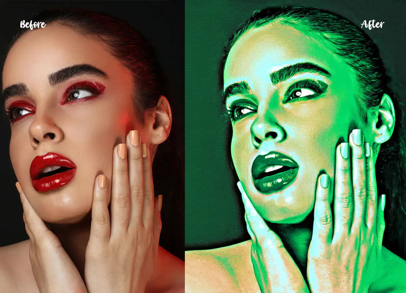 Color Gradient Photoshop Action 10 075965