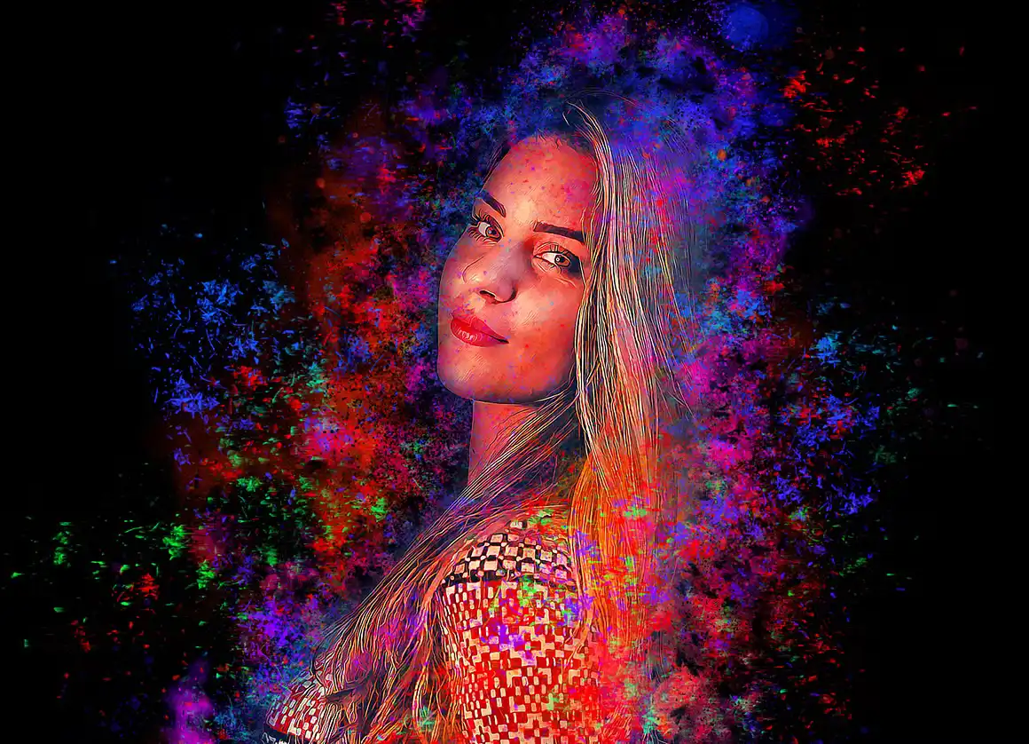 Color Portrait Photoshop Action 6 075965