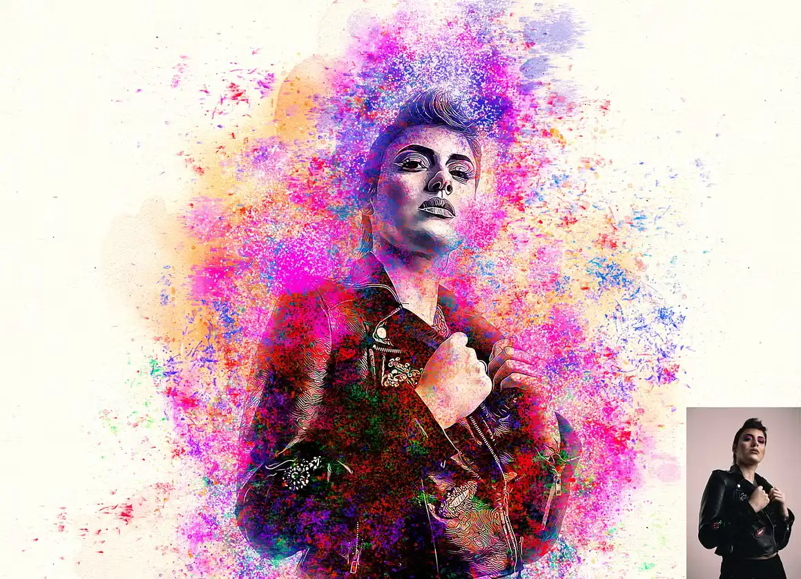 Color Portrait Photoshop Action 3 076076