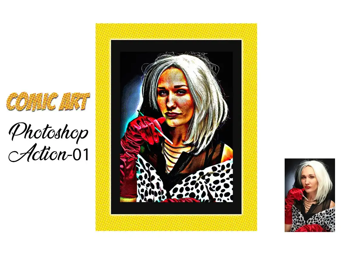 Comic Art Photoshop Action 8 075965