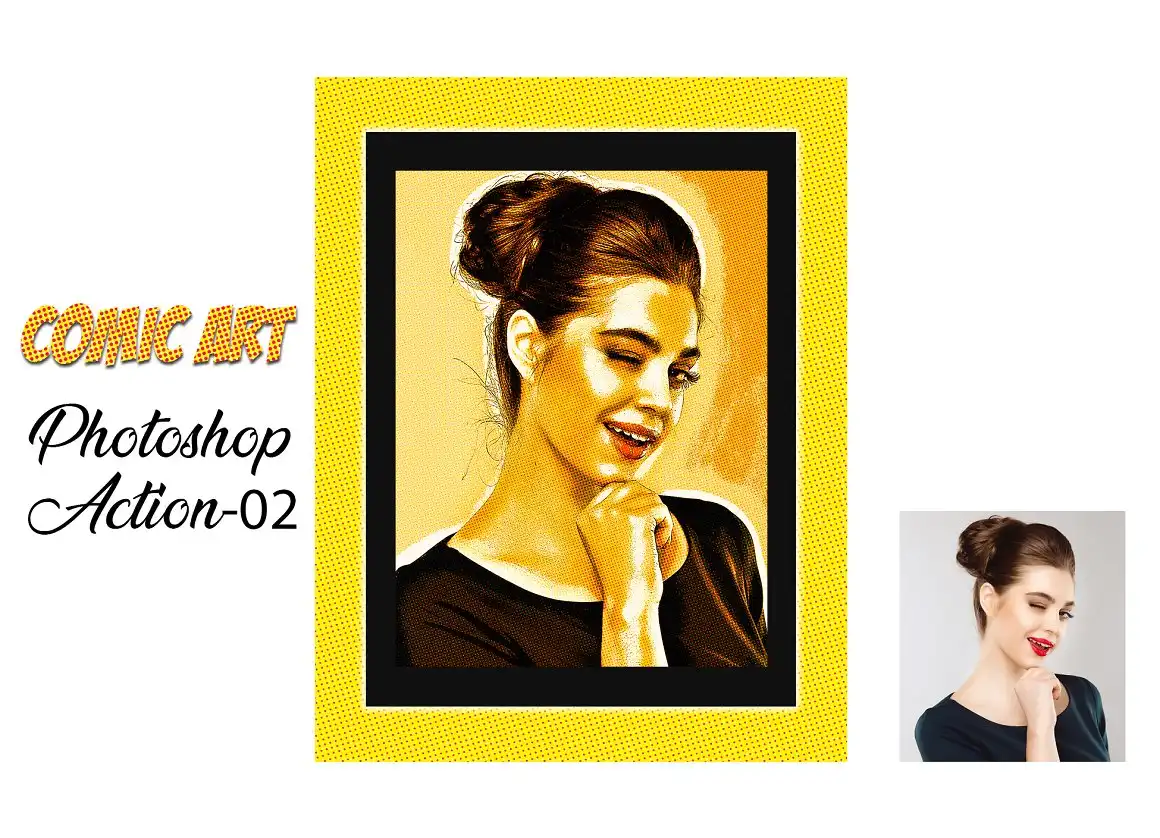 Comic Art Photoshop Action 7 075965