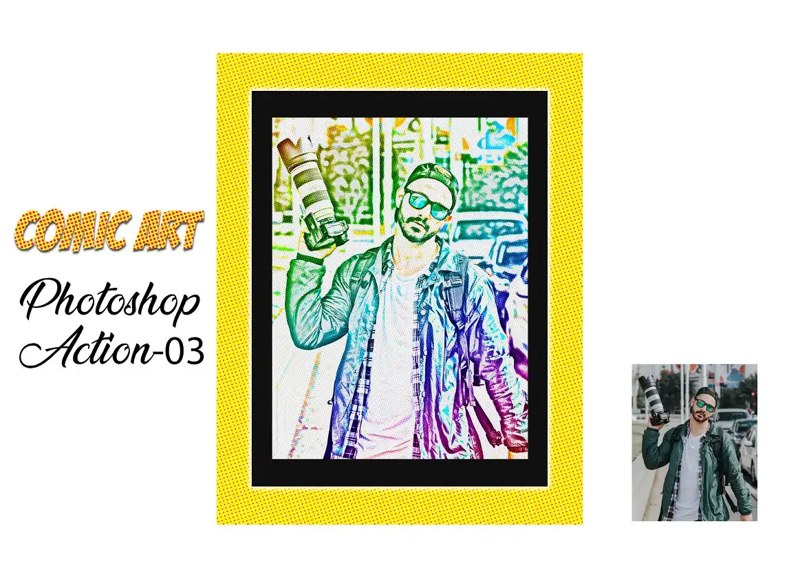 Comic Art Photoshop Action 3 075965
