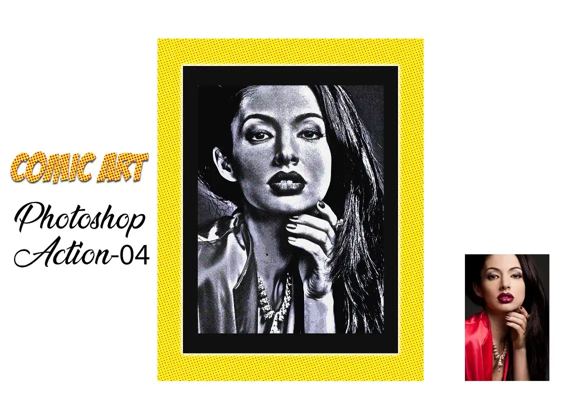 Comic Art Photoshop Action 6 075965
