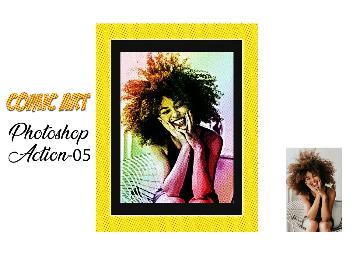 Comic Art Photoshop Action 4 075965