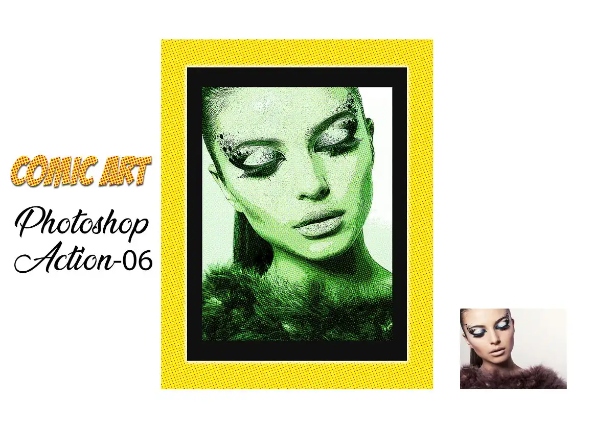 Comic Art Photoshop Action 5 075965