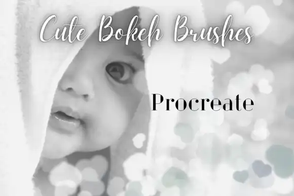 Cute Bokeh Brushes for Procreate