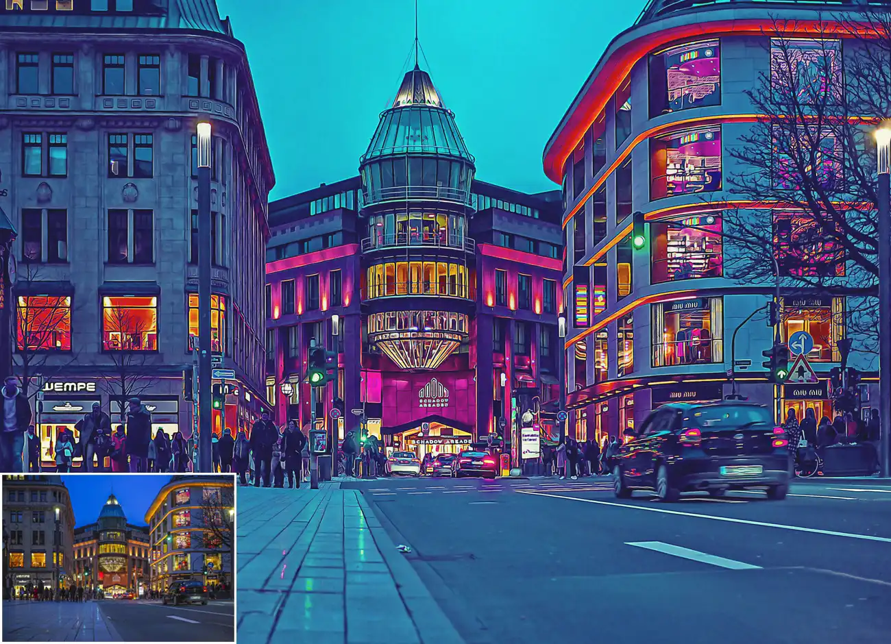 Cyberpunk Effect Photoshop Action 4 076109