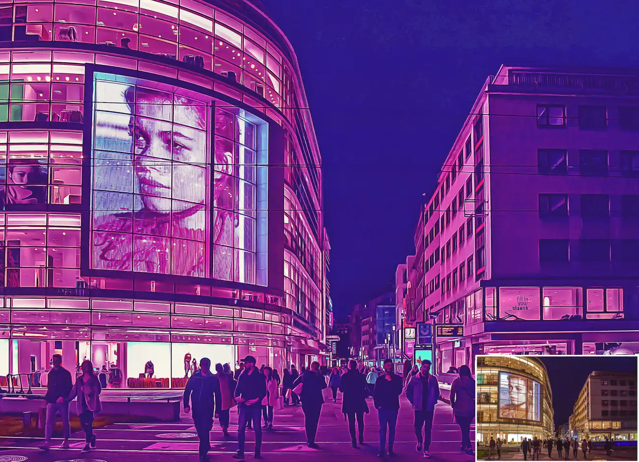 Cyberpunk Effect Photoshop Action 5 075982