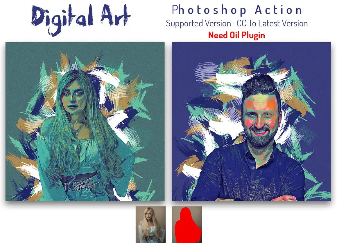 Digital Art Photoshop Action-2