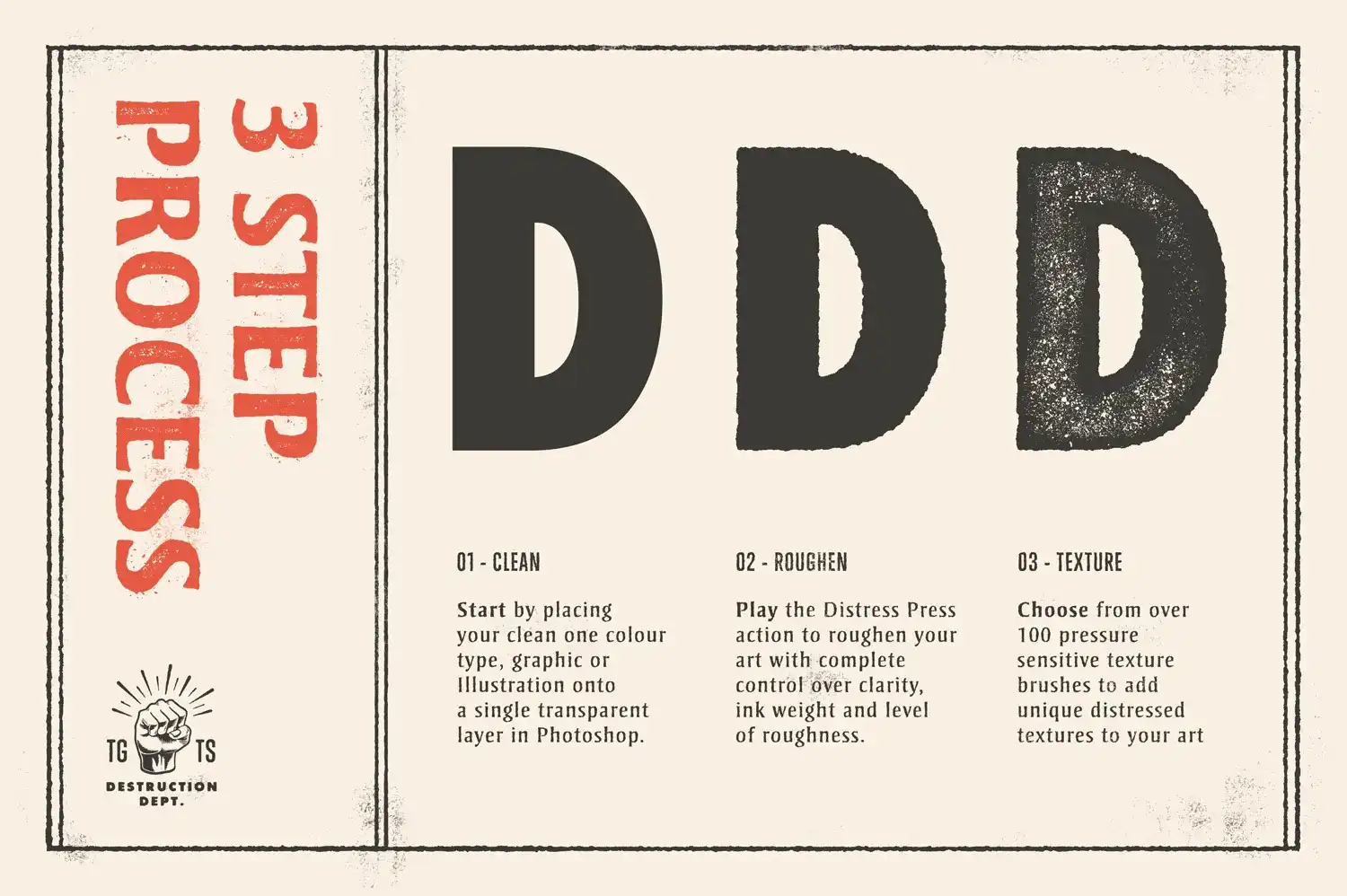 Distress Press for Photoshop 8 072358