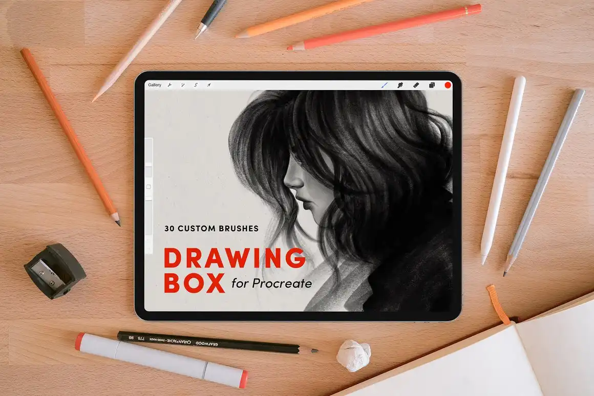 Drawing Box - Procreate Brushes