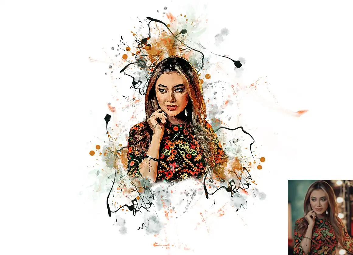 Dream Watercolor Photoshop Action 8 075965