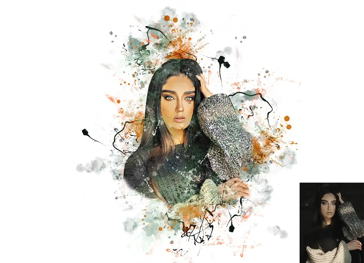 Dream Watercolor Photoshop Action 5 075965