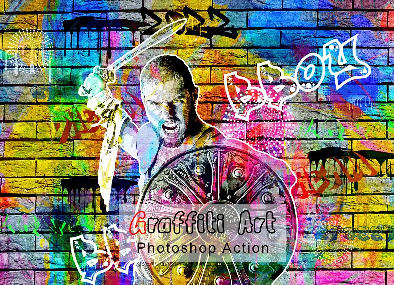 Graffiti Art Photoshop Action