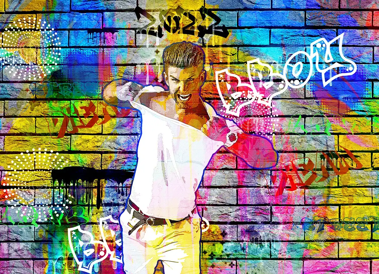 Graffiti Art Photoshop Action 5 076515