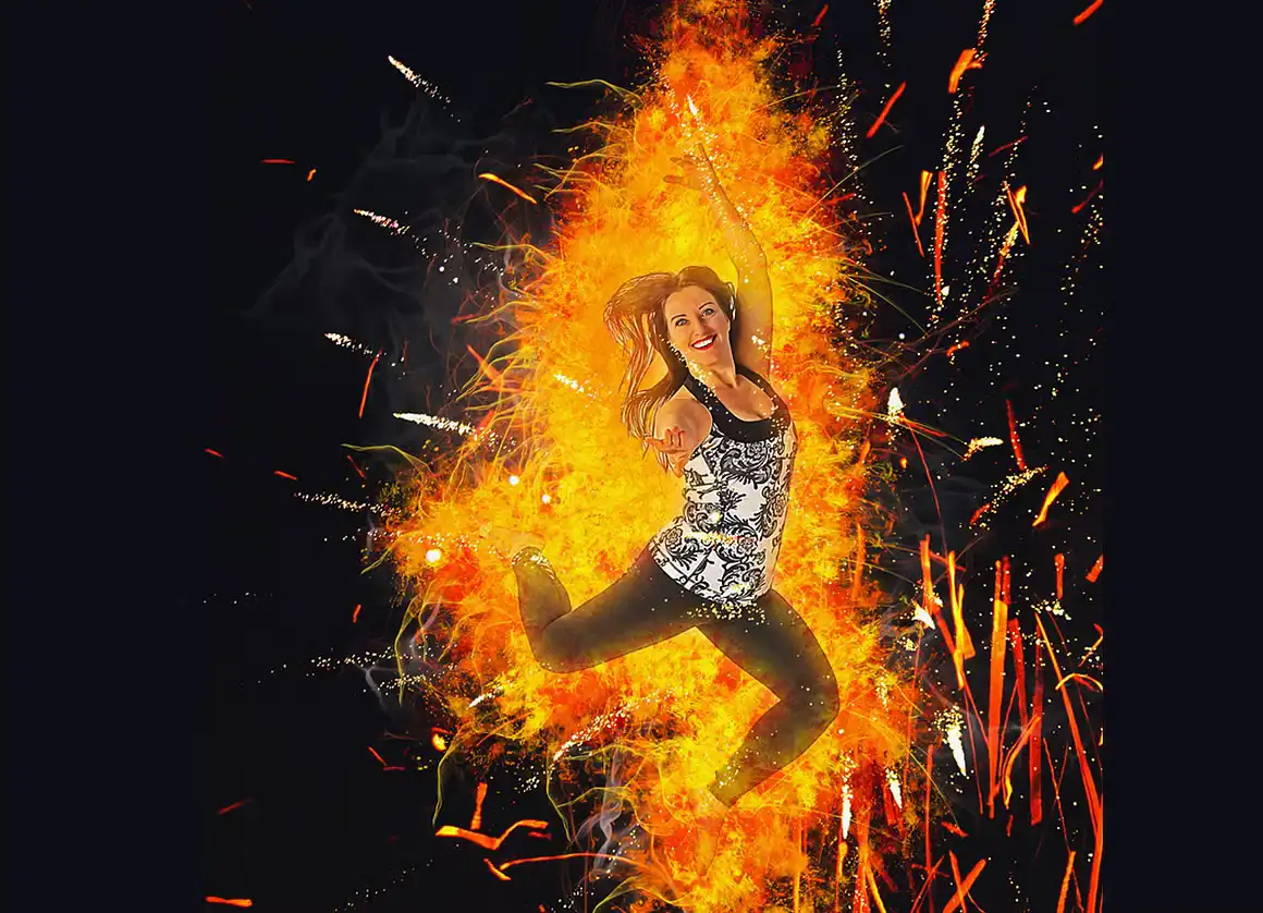 Fire Effect Photoshop Action 16 075965