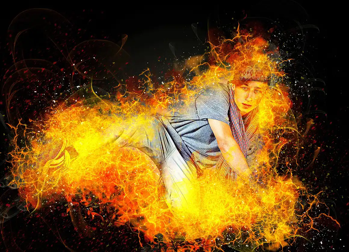 Fire Effect Photoshop Action 3 076634