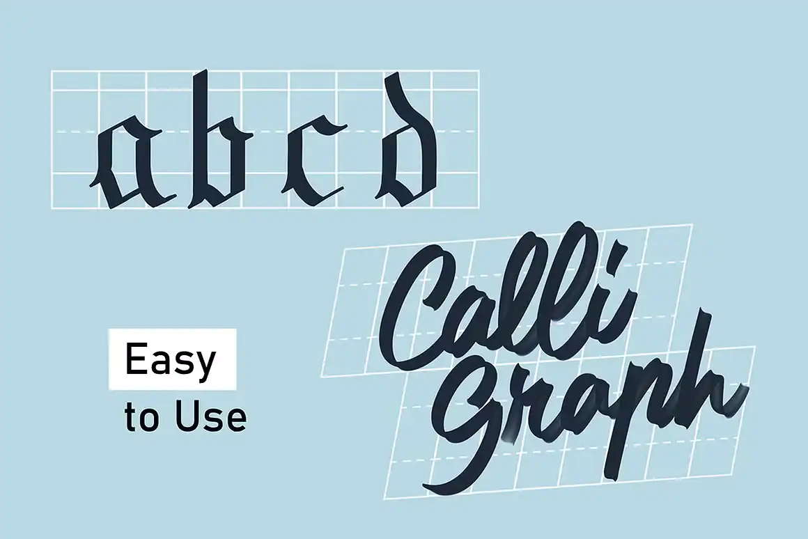 Firstype - Procreate Lettering Brushes 12 073425