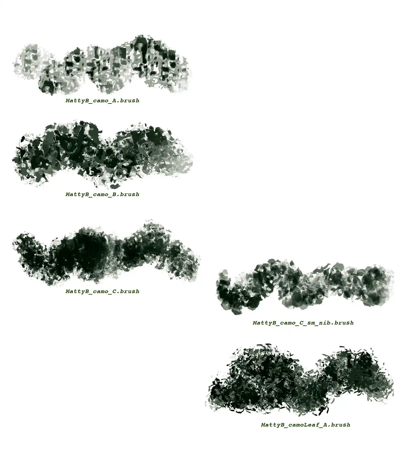 FLORA custom vegetation brushes for Procreate 21 073425