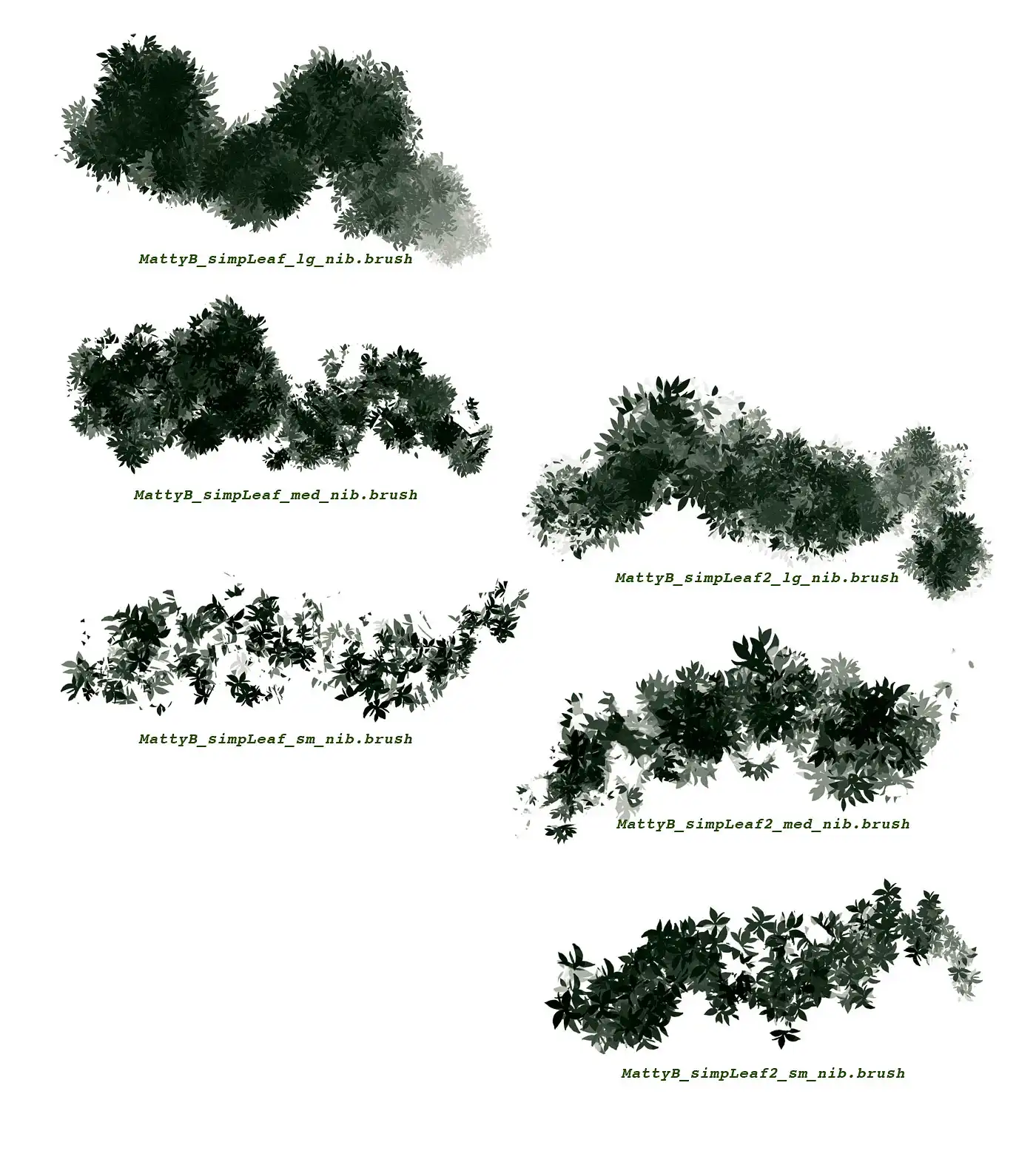 FLORA custom vegetation brushes for Procreate 18 073425