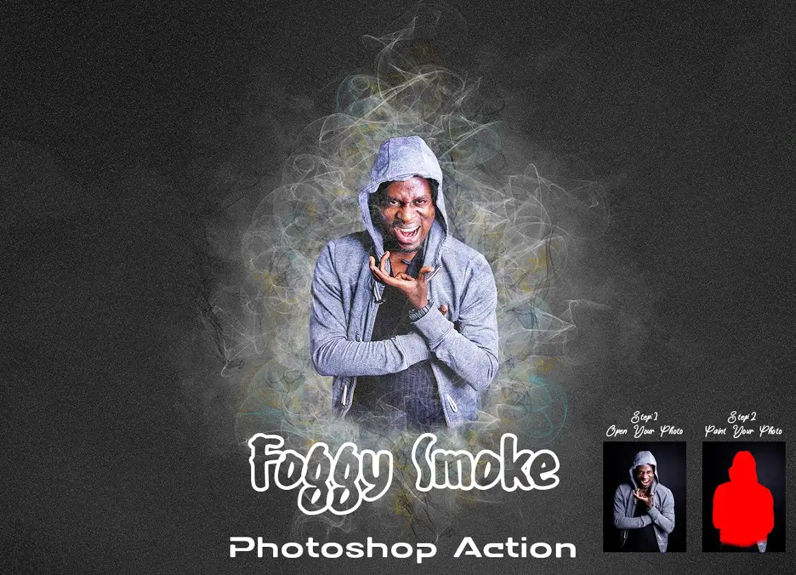 Foggy Smoke Photoshop Action