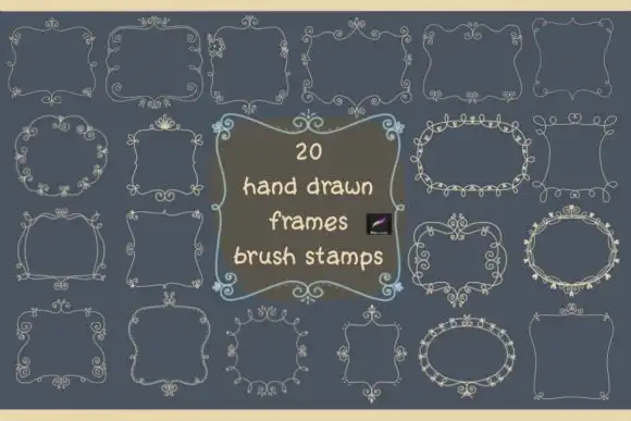 Frame Brush Stamps